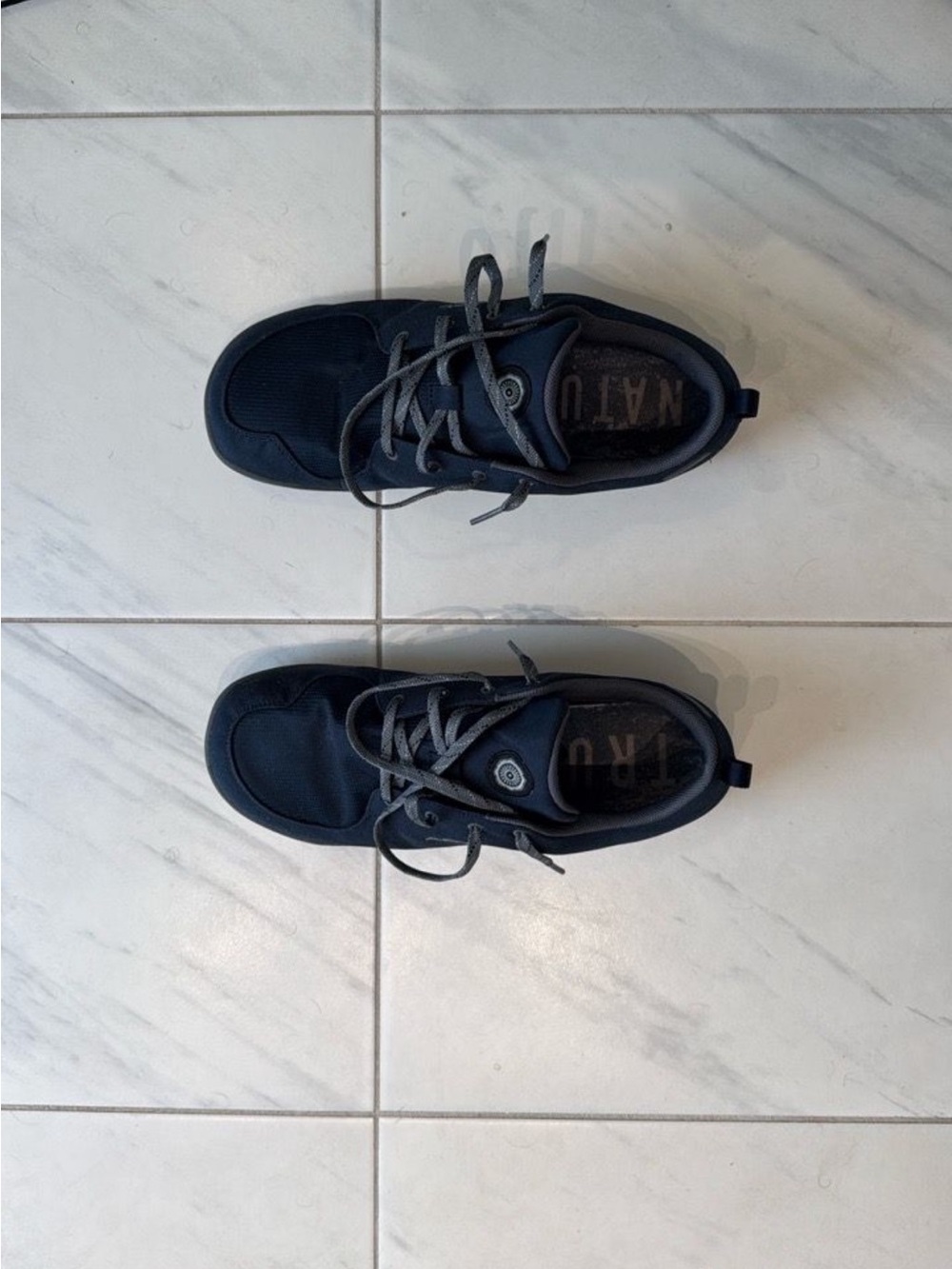 Natur Men's Dark Navy Lace-Up Casual Sneakers